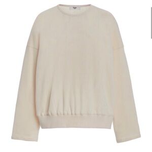 EUC - The Frankie Shop Jaimie Sweatshirt - Size S - Cream